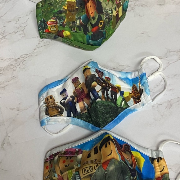 Roblox reusables cloth Face mask for Kids - Picture 3 of 8